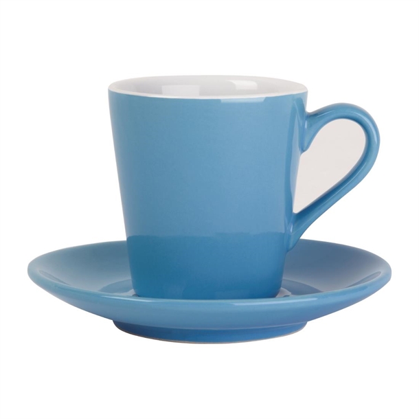 Olympia Cafe Flat White Blue - 170ml (12 Pack)