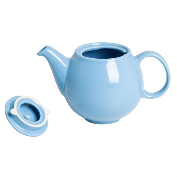 Olympia Café Teapot Blue 450ml (2 Pack) Olympia Café Teapot Blue 450ml (2 Pack)