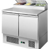 2 DOORS OPEN TOP SALADETTE FRIDGE W900 MM ESL3832 2 DOORS OPEN TOP SALADETTE FRIDGE W900 MM ESL3832
