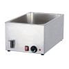 BAIN MARIE WITH MECHANICAL CONTROLLER AND DRAIN 580X340X245 | COOKRITE 8710 BAIN MARIE WITH MECHANICAL CONTROLLER AND DRAIN 580X340X245 | COOKRITE 8710