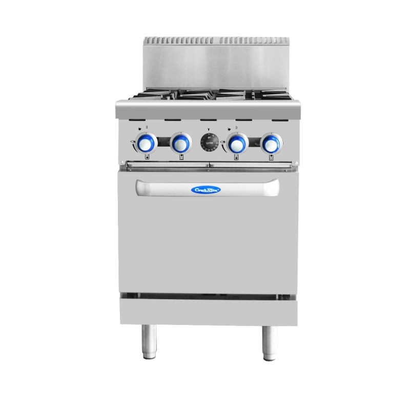 4 BURNERS WITH OVEN LPG AT80G4B-O-LPG