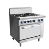 6 BURNERS WITH OVEN LPG AT80G6B-O-LPG 6 BURNERS WITH OVEN LPG AT80G6B-O-LPG