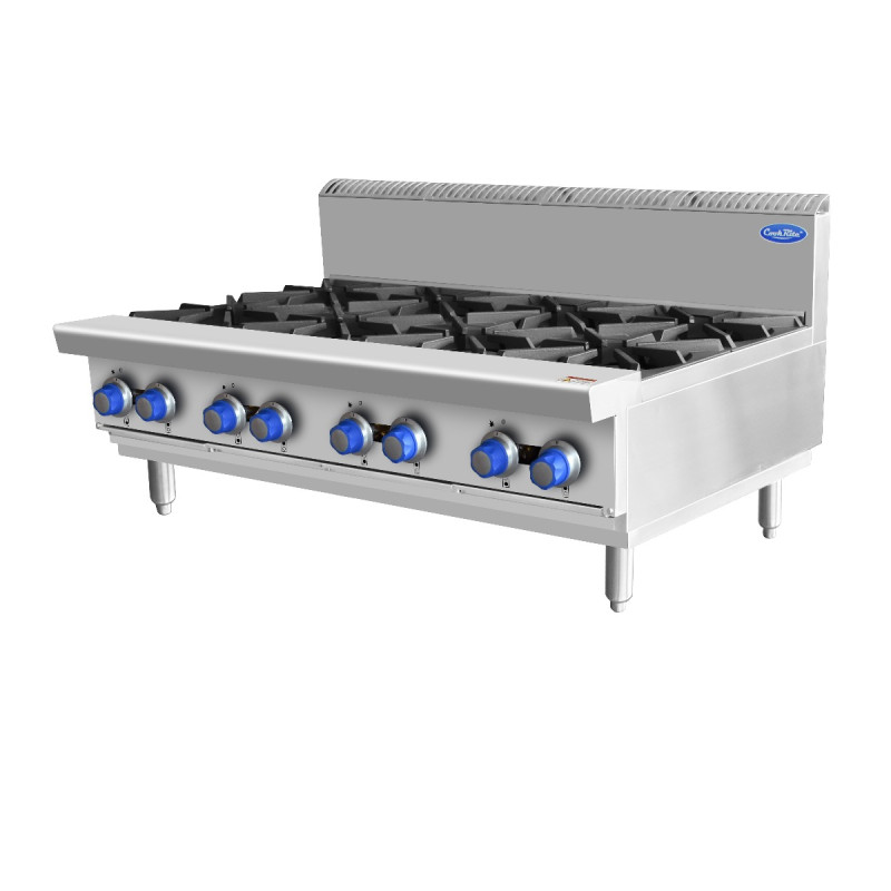 OPEN 8 BURNER COOK TOPS NG AT80G8B-C-NG OPEN 8 BURNER COOK TOPS NG AT80G8B-C-NG