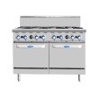 8 BURNERS WITH OVEN LPG AT80G8B-O-LPG 8 BURNERS WITH OVEN LPG AT80G8B-O-LPG