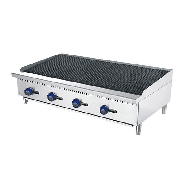 1220MM CHAR ROCK BROILER W1220 X D700 X H385 | COOKRITE 1 ATCB-48-LPG 1220MM CHAR ROCK BROILER W1220 X D700 X H385 | COOKRITE 1 ATCB-48-LPG