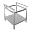 STAINLESS STEEL STAND ATSEC 600 GAS SERIES ATSEC-600