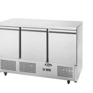3 DOORS TABLE SALADETTE FRIDGE 1365 MM ESL3851