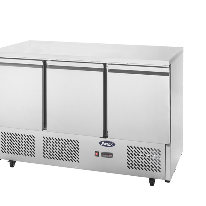 3 DOORS TABLE SALADETTE FRIDGE 1365 MM ESL3851