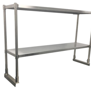 DOUBLE OVER SHELVES W900 X D300 X H750 SOS209
