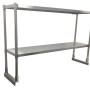 DOUBLE OVER SHELVES W1500 X D300 X H750 SOS215