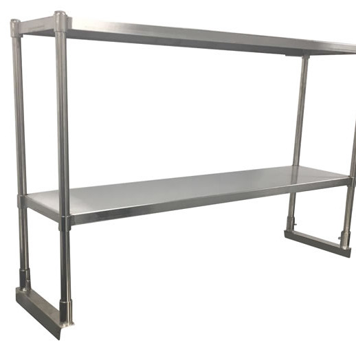 DOUBLE OVER SHELVES W1800 X D300 X H750 SOS218 DOUBLE OVER SHELVES W1800 X D300 X H750 SOS218
