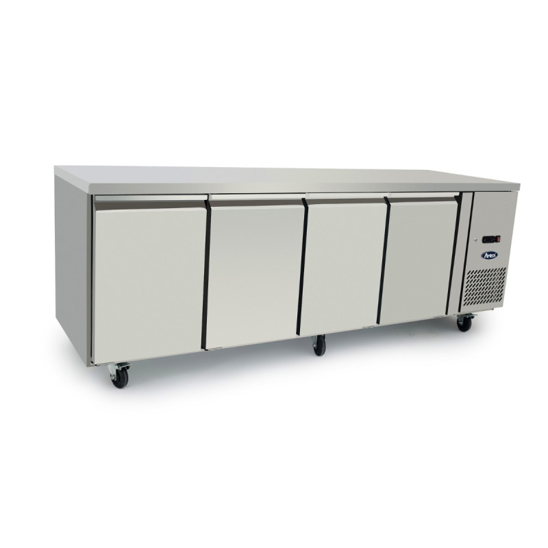 UNDERBENCH FOUR DOOR COOLING FRIDGE TABLE 2230 MM EPF3442 UNDERBENCH FOUR DOOR COOLING FRIDGE TABLE 2230 MM EPF3442