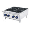 4 BURNER COOK TOPS W610 X D700 X H333 COOKRITE ATHP-24-4-NG 4 BURNER COOK TOPS W610 X D700 X H333 COOKRITE ATHP-24-4-NG