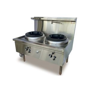 JASPER Double Wok Range(chimney burner) LPG