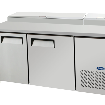 2 DOOR PIZZA PREP TABLE FRIDGE 1702 MM MPF8202 2 DOOR PIZZA PREP TABLE FRIDGE 1702 MM MPF8202