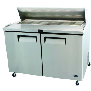 Mega Top 2 DOOR SANDWICH PREP TABLE FRIDGE 1530 MM MSF8307