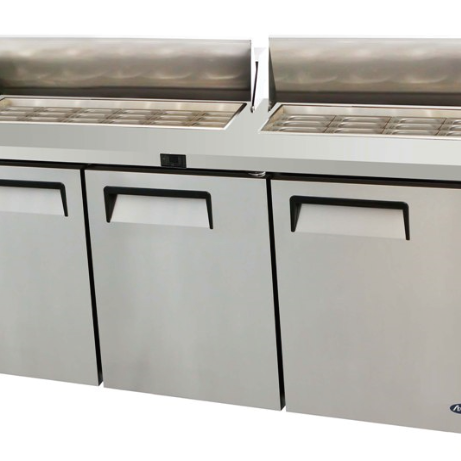 3DOOR SANDWICH PREPTABLE FRIDGE 1846MM MSF8308 3DOOR SANDWICH PREPTABLE FRIDGE 1846MM MSF8308