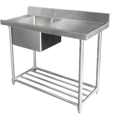 STAINLESS STEEL DISHWASHER SINGLE INLET SINK 2 WSS17120R STAINLESS STEEL DISHWASHER SINGLE INLET SINK 2 WSS17120R