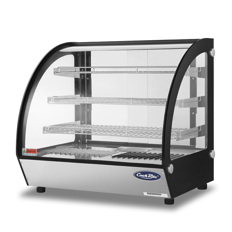900 curved  hot display showccase