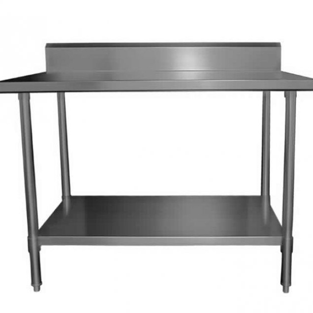 WORK BENCH WITH SPLASH BACK WTS7 W2400 X D700 X H900 WTS724B WORK BENCH WITH SPLASH BACK WTS7 W2400 X D700 X H900 WTS724B